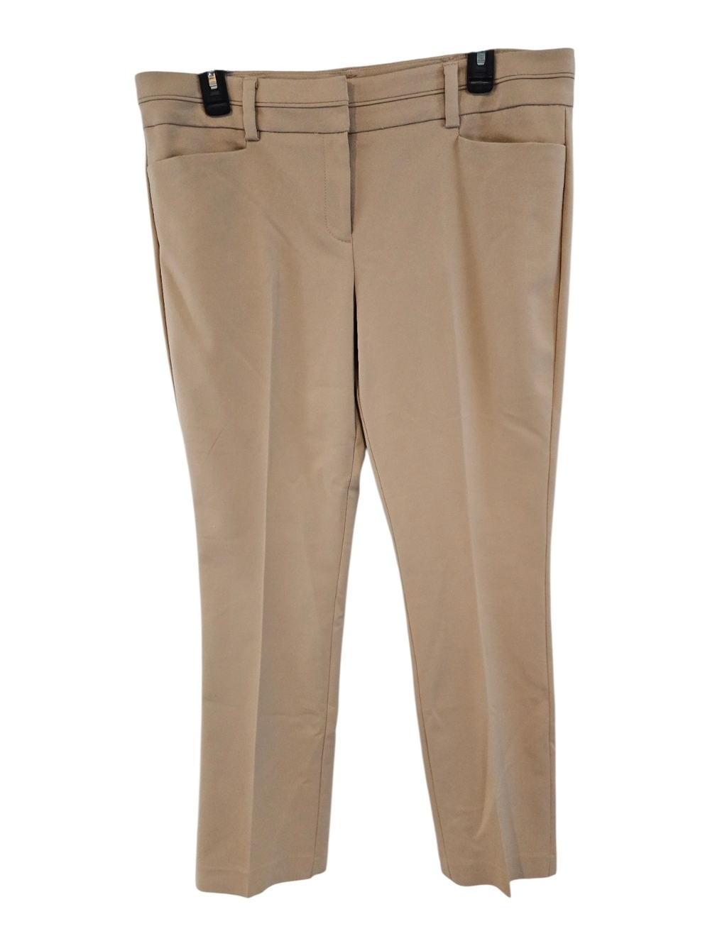 New York & Company Size 12 Straight Leg Pants - Tan